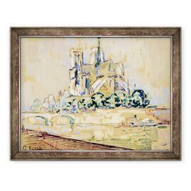 Tablou inramat - Paul Signac - Notre Dame - - Roveli