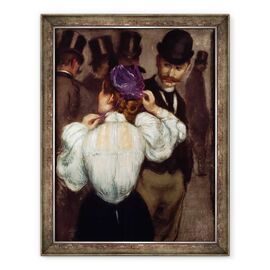 Tablou inramat - Federigo Zandomeneghi - Scene Street - - Roveli