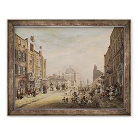 Tablou inramat - James Miller - Vedere spre Piata Hanovra Arata Holles Street, Londra - - Roveli