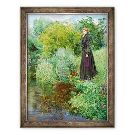 Tablou inramat - John Byam Liston Shaw - Razboiul Boer, 1900 - Lucrurile de vara trecuta au fost verzi - - Roveli