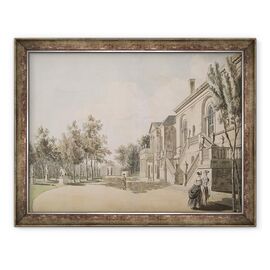 Tablou inramat - Paul Sandby - Casa Chiswick - - Roveli