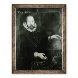 Tablou inramat - Scoala daneza - Tycho Brahe 1546-1601 ulei pe panza - - Roveli