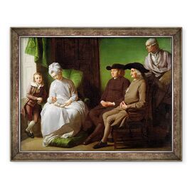 Tablou inramat - Benjamin West - Familia artistului - - Roveli