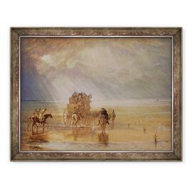 Tablou inramat - Joseph Mallord William Turner - Nisipurile Lancaster - - Roveli