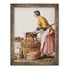 Tablou inramat - Jan van Grevenbroeck - Vanzator gogoasa venetian - - Roveli