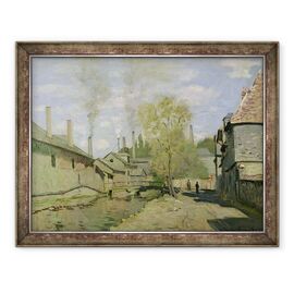 Tablou inramat - Claude Monet - Raul lui Robec la Rouen - - Roveli