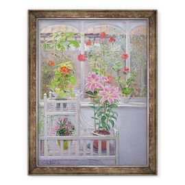 Tablou inramat - Timothy Easton - Prin fereastra Conservatorului - - Roveli