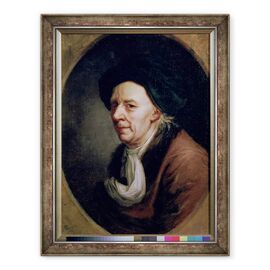 Tablou inramat - Joseph Friedrich August Darbes - Portretul Matematicianului Leonard Euler 1707-83 - - Roveli