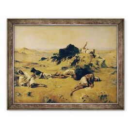 Tablou inramat - Eugene Fromentin - Taramul setei - - Roveli