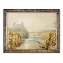 Tablou inramat - Joseph Mallord William Turner - Castelul Barnard - - Roveli