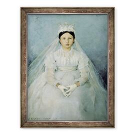 Tablou inramat - Jules Bastien-Lepage - Tanarul comunicant - - Roveli