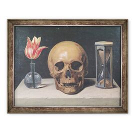 Tablou inramat - Philippe de Champaigne - Vanitas Natura moarta cu o lalea - - Roveli