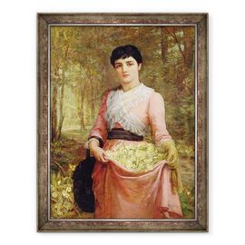 Tablou inramat - Edwin Longsden Long - Fiicele Imperiului nostru. Anglia, Primrose - - Roveli