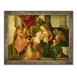 Tablou inramat - Veronese - Casatoria mistica a Sfintei Ecaterina - - Roveli