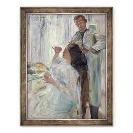 Tablou inramat - Lovis Corinth - Charlotte Corint La Ei Dressing Masa - - Roveli