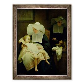 Tablou inramat - Henriette Browne - Surorile milei - - Roveli