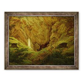 Tablou inramat - Caspar David Friedrich - Mormintele eroilor antici - - Roveli