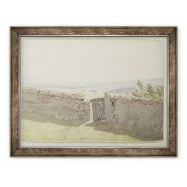 Tablou inramat - Caspar David Friedrich - Poarta in peretele gradinii - - Roveli