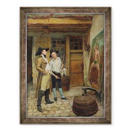 Tablou inramat - Jean-Louis Ernest Meissonier - Pictorul semnelor - - Roveli