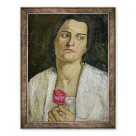 Tablou inramat - Paula Modersohn-Becker - Sculptoarea Clara Rilke-Westhoff 1878-1954 1905 - - Roveli