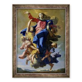 Tablou inramat - Nicolas Poussin - Adormirea Maicii Domnului I - - Roveli
