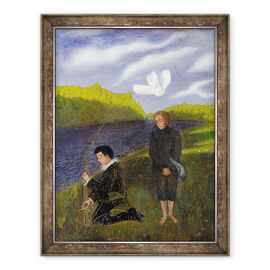 Tablou inramat - Hugo Simberg - Floarea Minunata - - Roveli