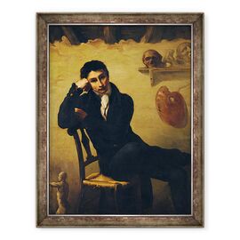 Tablou inramat - Theodore Gericault - Portretul unui artist in studioul sau - - Roveli