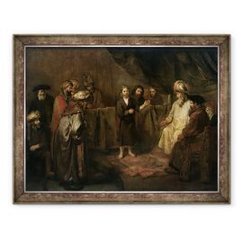 Tablou inramat - Gerbrandt van den Eeckhout - Pruncul Hristos in Templu - - Roveli