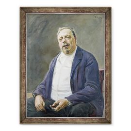 Tablou inramat - Max Liebermann - Baronul Alfred von Berger - - Roveli