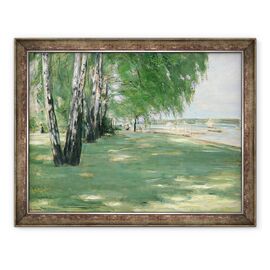 Tablou inramat - Max Liebermann - Gradina Artistului din Wannsee - - Roveli