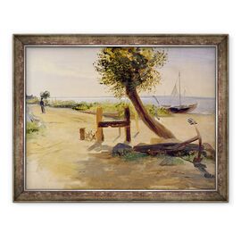Tablou inramat - Jacob Gensler - Bancile Elbe - - Roveli
