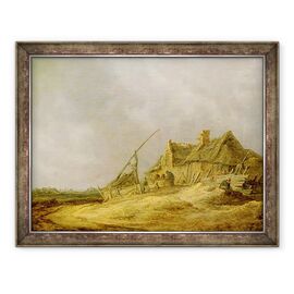 Tablou inramat - Jan Josephsz van Goyen - Farmstead - - Roveli