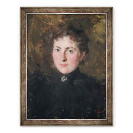 Tablou inramat - Wilhelm Maria Hubertus Leibl - Felicia Kirchdorffer, nepoata artistului - - Roveli