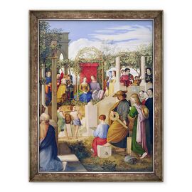 Tablou inramat - Julius Schnorr von Carolsfeld - Casatoria la Cana - - Roveli