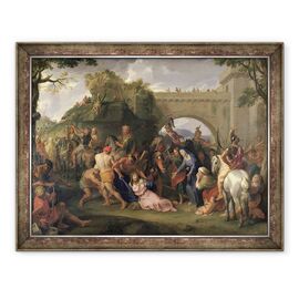 Tablou inramat - Charles Le Brun - Hristos Purtand Crucea - - Roveli