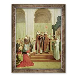 Tablou inramat - Eustache Le Sueur - Liturghia Sfantului Martin de Tours - - Roveli