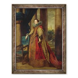 Tablou inramat - Anthony van Dyck - Portretul unei doamne - - Roveli