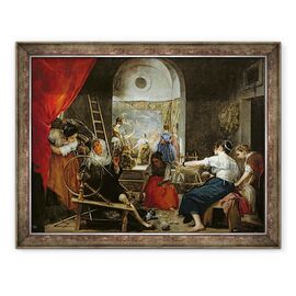 Tablou inramat - Diego Rodriguez de Silva y Velazquez - Spinner, sau fabula de Arachne - - Roveli
