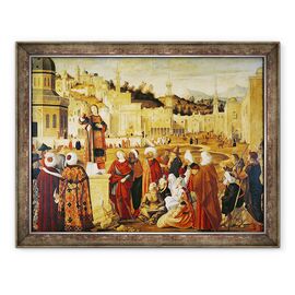 Tablou inramat - Vittore Carpaccio - Sfantul stefan Predica - - Roveli