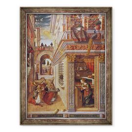 Tablou inramat - Carlo Crivelli - Buna Vestire cu Sfantul Emidian - - Roveli