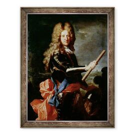 Tablou inramat - Hyacinthe Francois Rigaud - William Bentinck, conte de Portland 1649-1709 - - Roveli