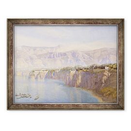 Tablou inramat - John Brett - Near Sorrento - - Roveli
