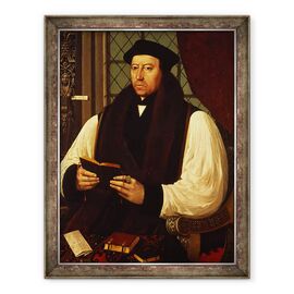 Tablou inramat - Gerlach Flicke - Portretul lui Thomas Cranmer 1489-1556 1546 - - Roveli
