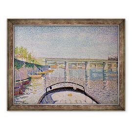 Tablou inramat - Paul Signac - Podul de la Asnieres - - Roveli