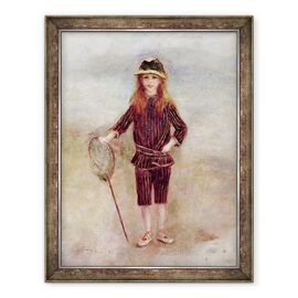 Tablou inramat - Pierre Auguste Renoir - The Little Fisherwoman Marthe Berard 1879 - - Roveli