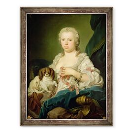 Tablou inramat - Jacopo Amigoni - Maria-Barbara de Braganza d.1758 - - Roveli