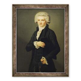 Tablou inramat - Pierre Roch Vigneron - Maximilien de Robespierre 1758-94 1791 - - Roveli