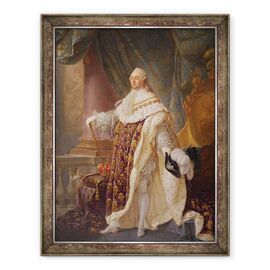 Tablou inramat - Antoine Francois Callet - Ludovic al XVI-lea 1754-93, detaliu I - - Roveli