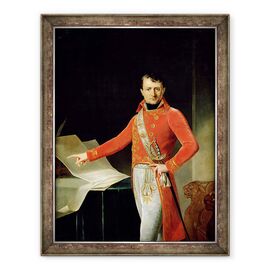 Tablou inramat - Anne Louis Girodet de Roucy-Trioson - Portretul lui Napoleon I 1769-1821 - - Roveli