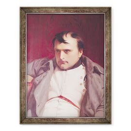 Tablou inramat - Hippolyte Delaroche - Napoleon 1769-1821 dupa abdicarea sa ulei pe panza - - Roveli
